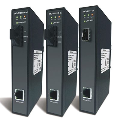 千兆工業(yè)級別光電轉(zhuǎn)換器IMC-G1000系列